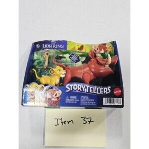 Disney Lion King Storytellers Hakuna Matata Figures Mattel Simba Timon Pumbaa